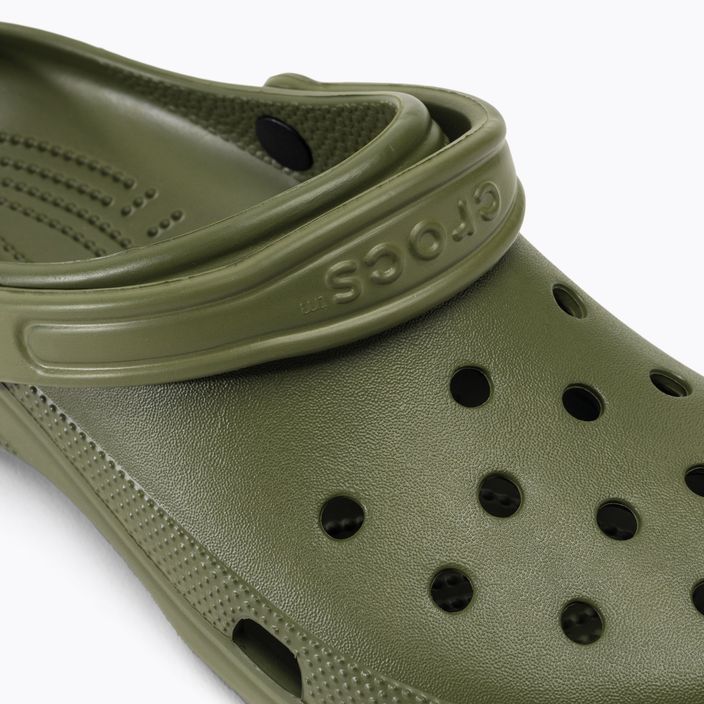 Nazouváky  Crocs Classic army green 8