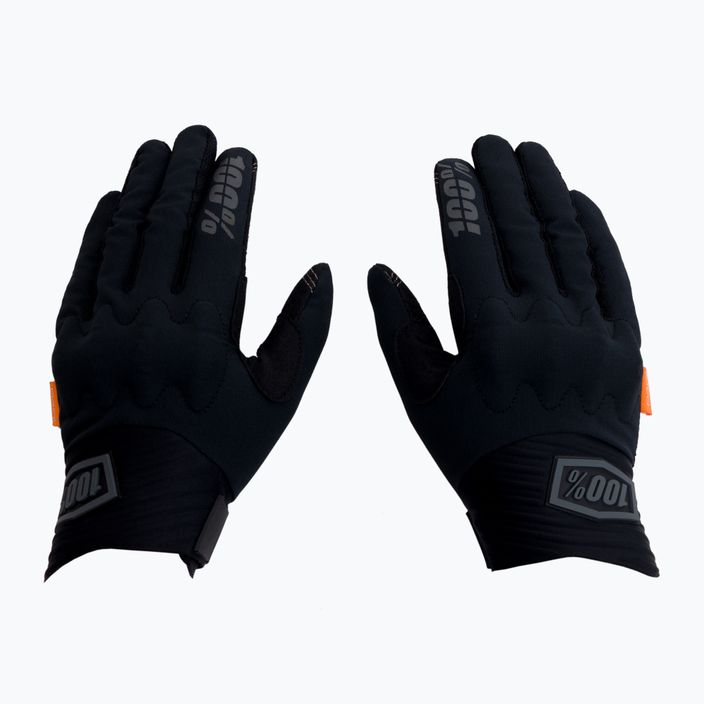 Cyklistické rukavice 100% Cognito černé STO-10013-057-10 3