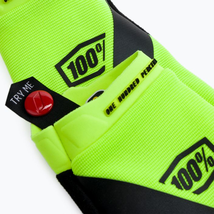 Cyklistické rukavice 100% Ridecamp žluté STO-10018-004-10 4