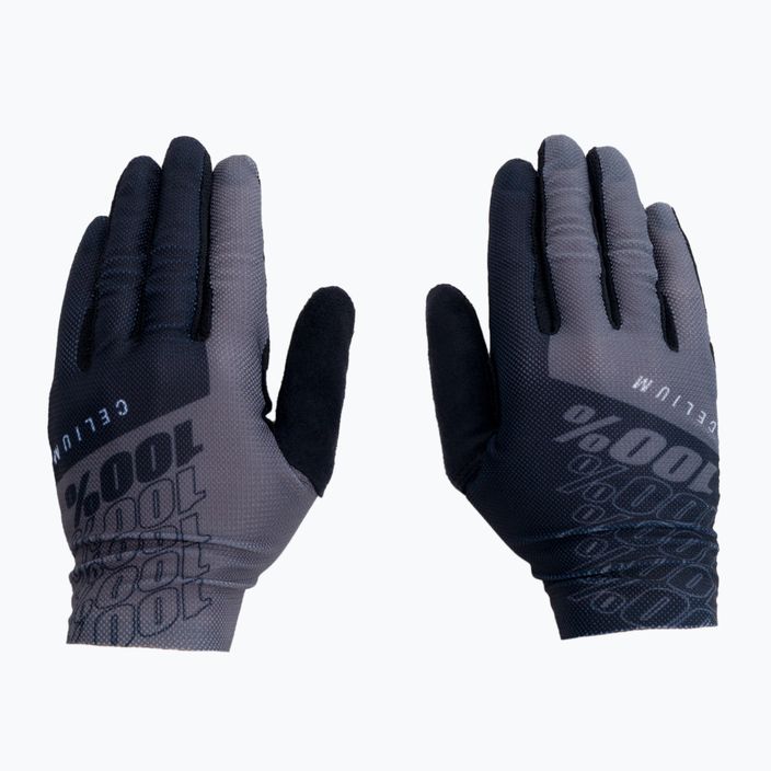 Cyklistické rukavice 100% Celium černé STO-10005-057-10 3