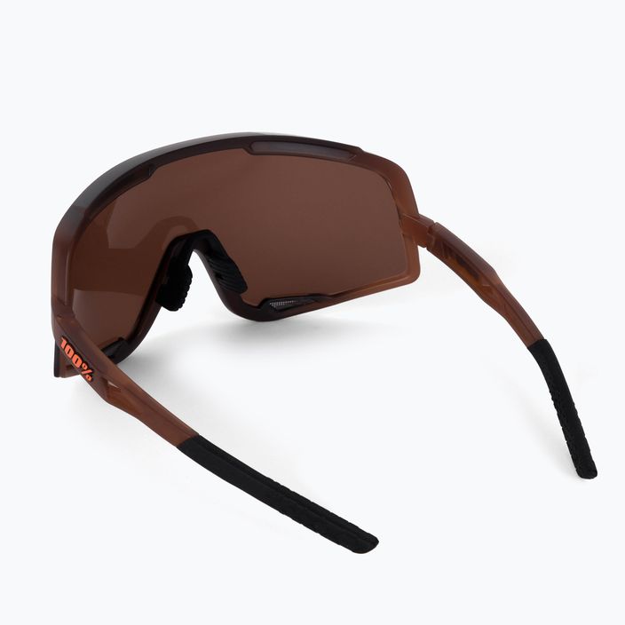 Cyklistické sluneční brýle 100% Glendale Mirror Lens brown STO-61033-404-01 2