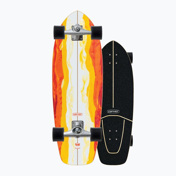 Surfovací prkno Carver CX Raw 30.25" Firefly 2022 Complete oranžovo-bílá C1012011136 8