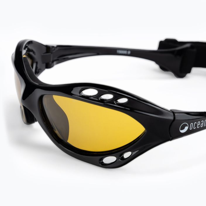 Sluneční brýle Ocean Sunglasses Cumbuco černo-žluté 15000.9 5