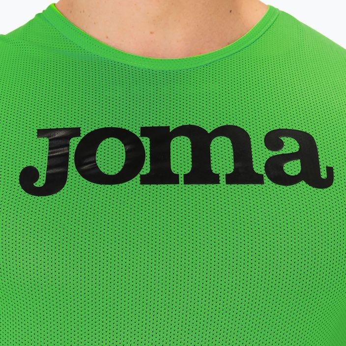 Fotbalový rozlišovací dres Joma Training Bib fluor green 4