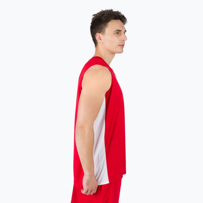 Basketbalový dres Joma Cancha III červený a bílý 101573.602 2