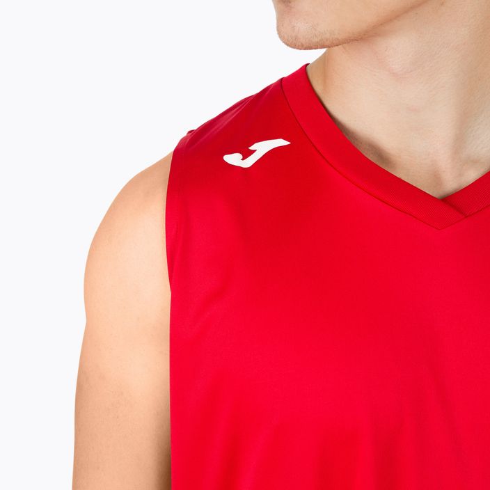 Basketbalový dres Joma Cancha III červený a bílý 101573.602 4