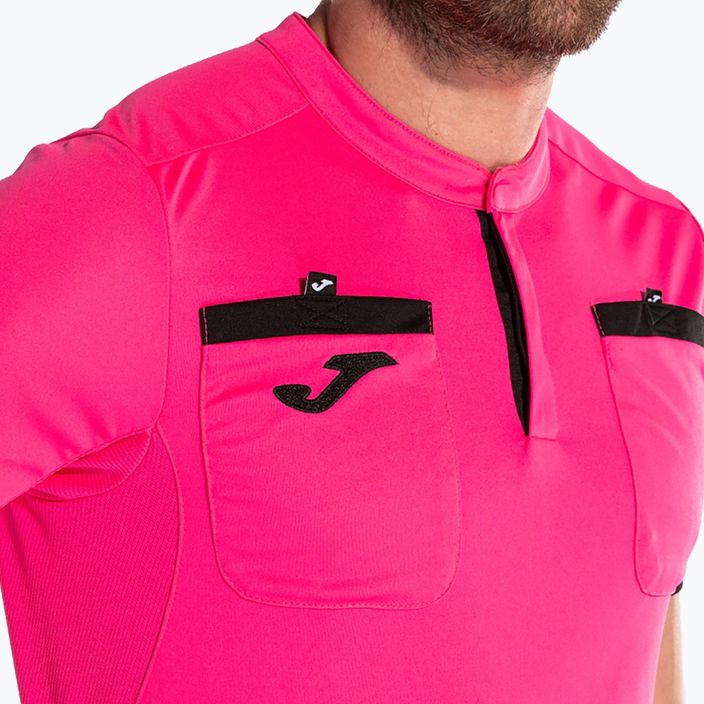 Pánské fotbalové tričko Joma Referee růžová 101299 3
