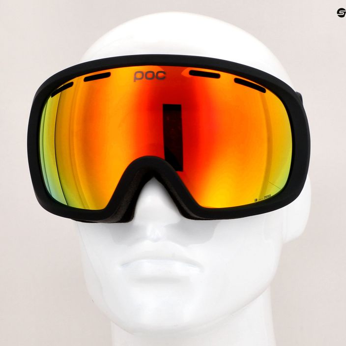 Lyžařské brýle POC Fovea Clarity uranium black/spektris orange 5