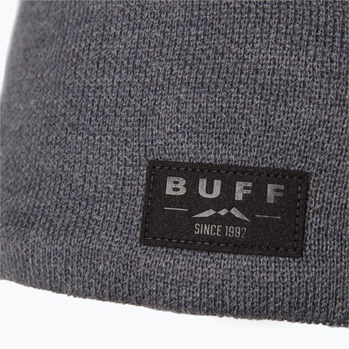 Čepice BUFF Knitted & Polar Hat Solid šedá 113519.937.10.00 3