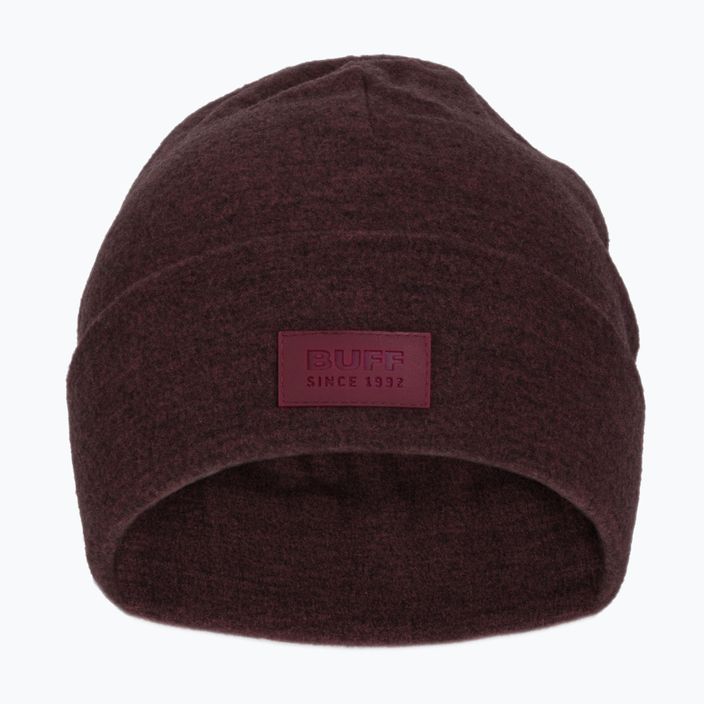 Čepice BUFF Merino Wool Fleece Hat bordová 124116.632.10.00