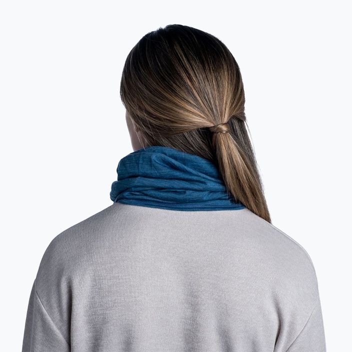 Multifunkční šátek BUFF Lightweight Merino Wool modrý 3010.742.10.00 7