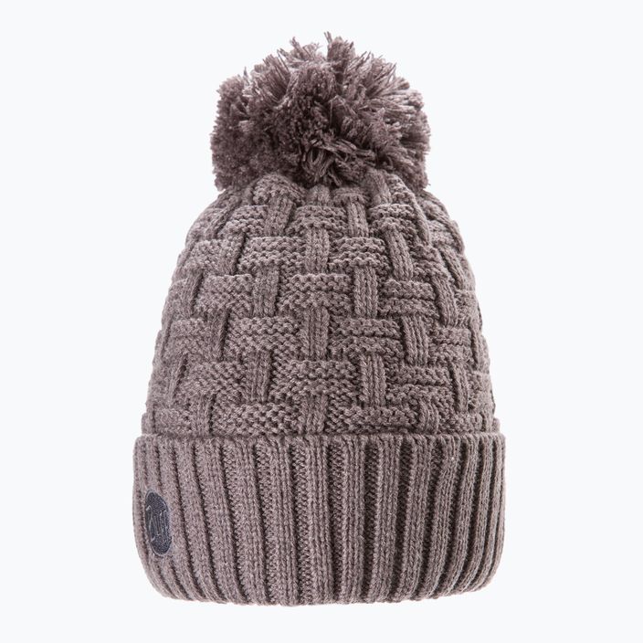 Zimní čepice BUFF Knitted & Fleece Hat Airon šedá 111021.930.10.00 2