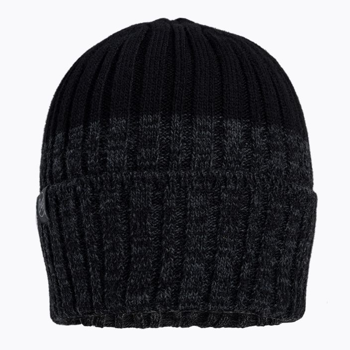 Zimní čepice BUFF Knitted & Fleece Band Hat černo-šedá 120850.999.10.00 2