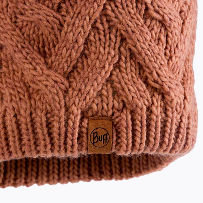 Čepice BUFF Knitted & Fleece Band Hat hnědá 123515.341.10.00 3