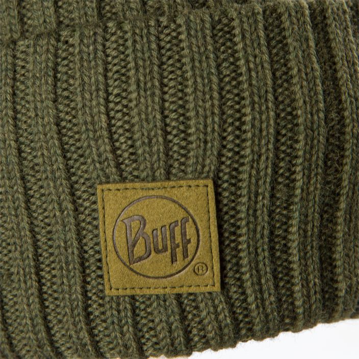 Zimní čepice BUFF Knitted Hat Ervin zelená 124243.809.10.00 3