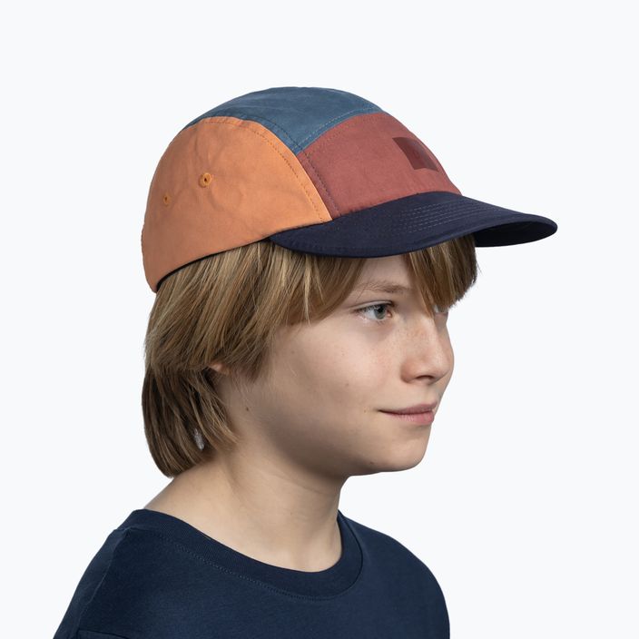 BUFF 5 Panel Go Colart dětská baseballová čepice modrá 128588.707.10.00 8