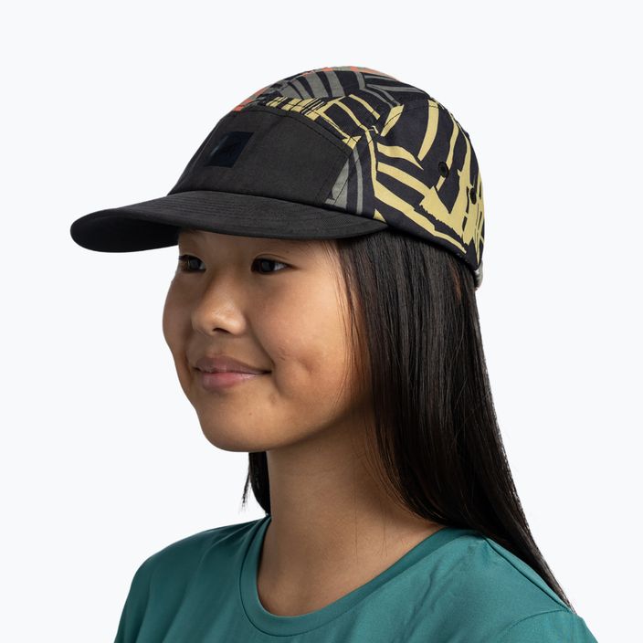 BUFF 5 Panels Noru dětská baseballová čepice černá 131315.999.10.00 10