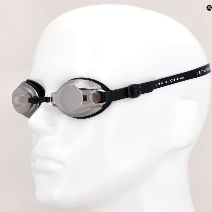 Plavecké brýle Speedo Jet Mirror černé 68-09648 7