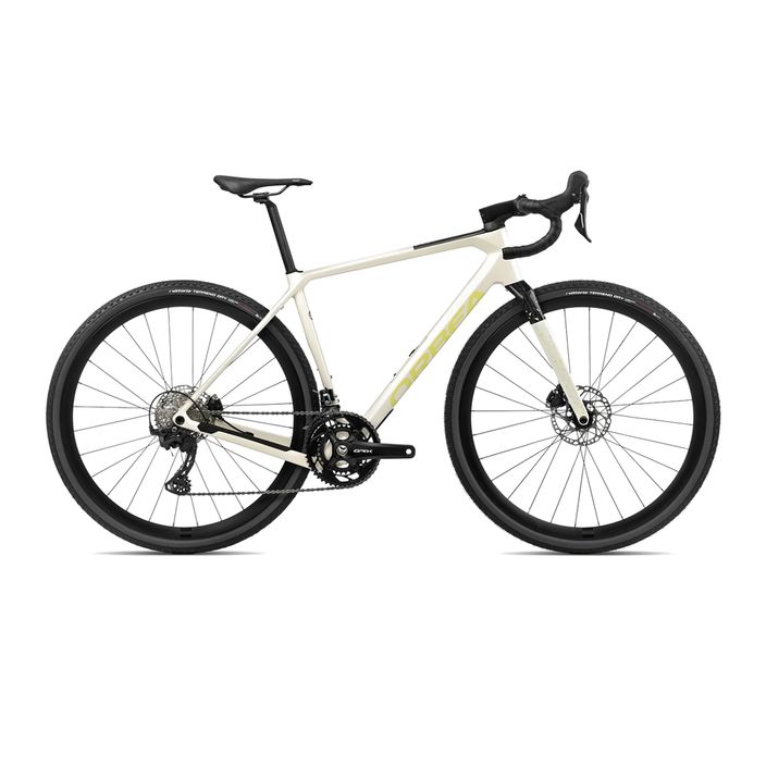 Gravel kolo Orbea Terra M30 Team 2024 ivory white/spicy lime 2