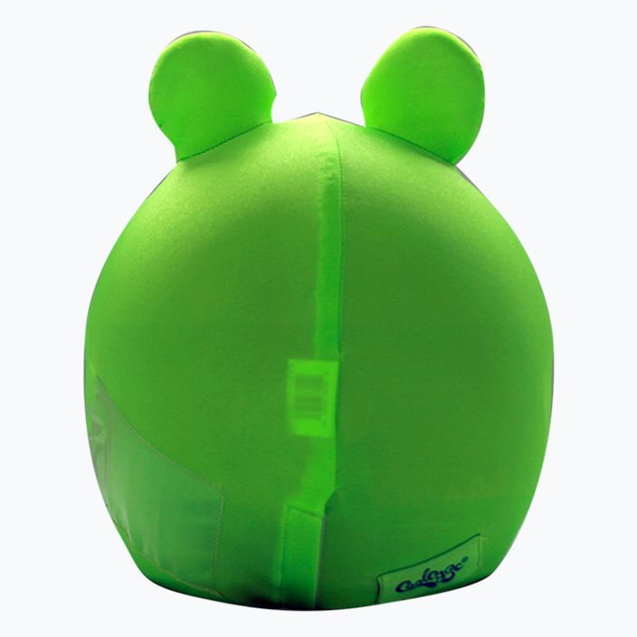 Návlek na helmu COOLCASC Frog zelený 2 5