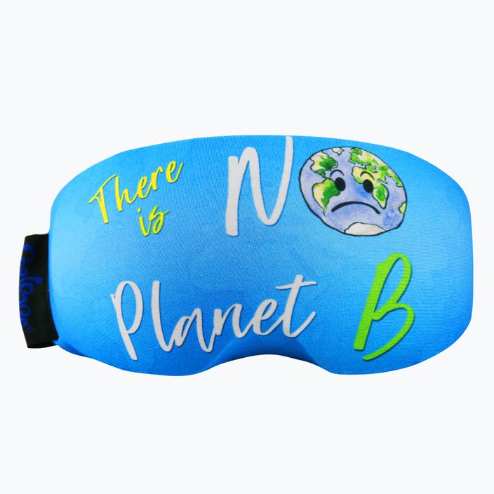 Pouzdro na lyžařské brýle COOLCASC No Planet B modré 600 3