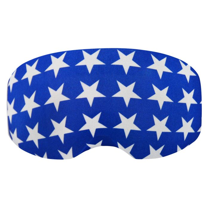 Pouzdro na lyžařské brýle COOLCASC White stars on blue modré 614 3