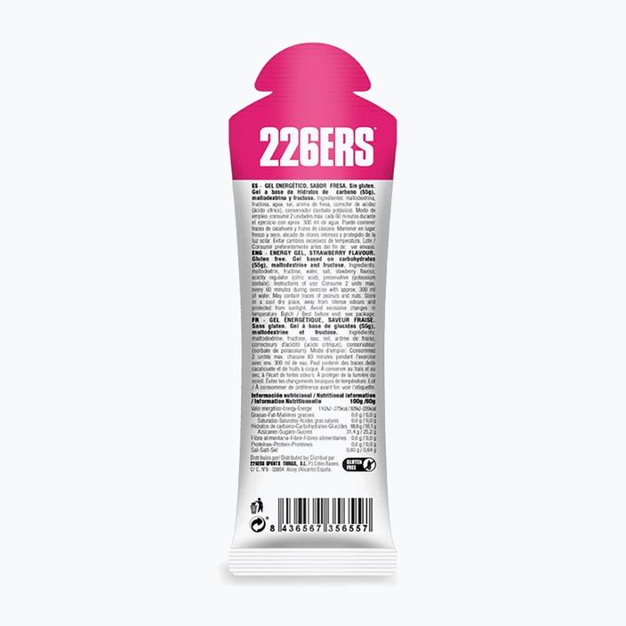 Energetický gel 226ERS High Fructose 80 g jahoda 2