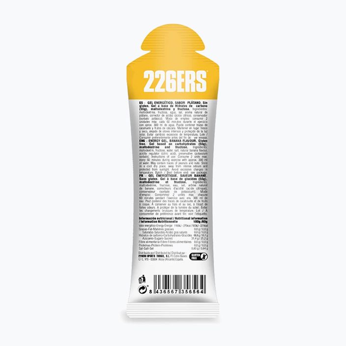 Energetický gel 226ERSHigh Fructose 80 g banán 2