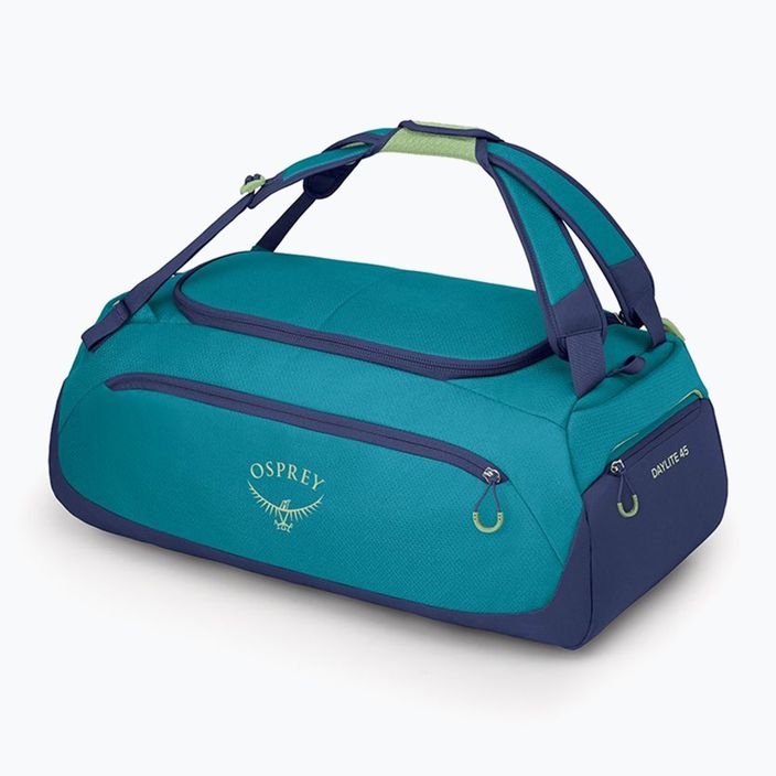 Cestovní taška Osprey Daylite Duffel 45 l modrá spikemoss/alkaline 2