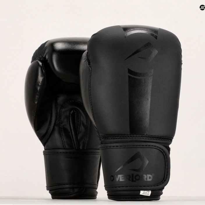 Boxerské rukavice Overlord Boxer black 100003-BK/8OZ 7