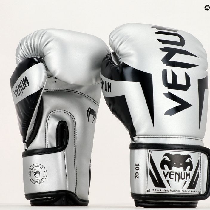 Pánské boxerské rukavice Venum Elite zelené 1392-451 13