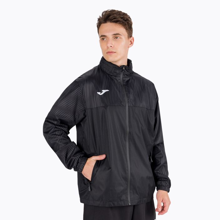 Tenisová bunda Joma Montreal Raincoat černá 102848.100 3
