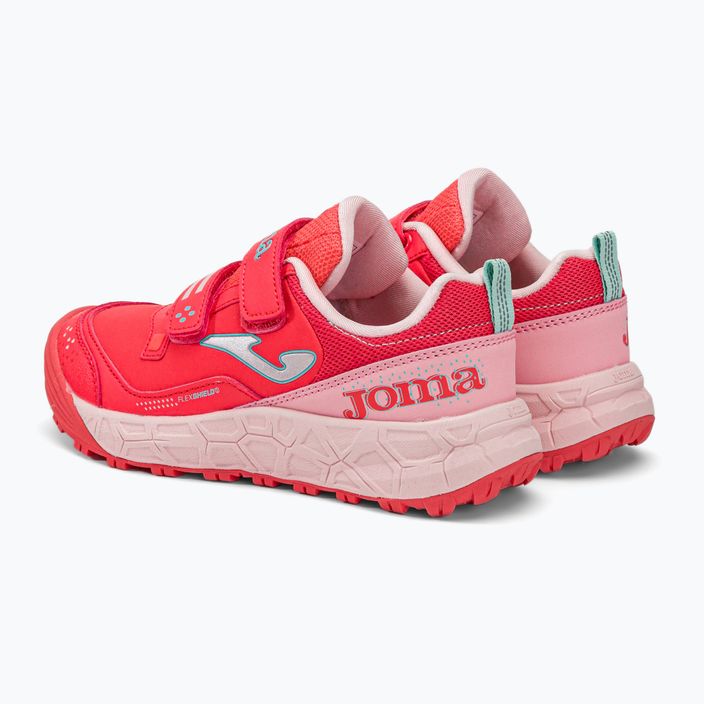 Joma J.Adventure 2210 oranžovo-růžová dětská běžecká obuv JADVW2210V 3