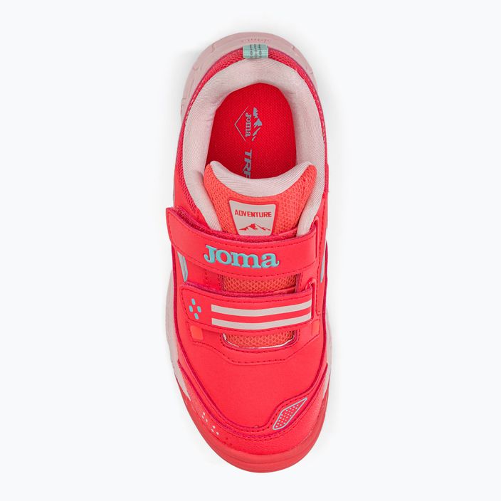Joma J.Adventure 2210 oranžovo-růžová dětská běžecká obuv JADVW2210V 6