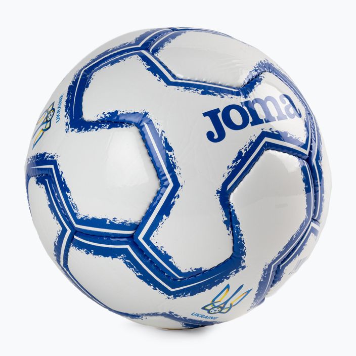 Joma fotbal Fed. Fotbal Ukrajina bílá a modrá AT400727C207 2