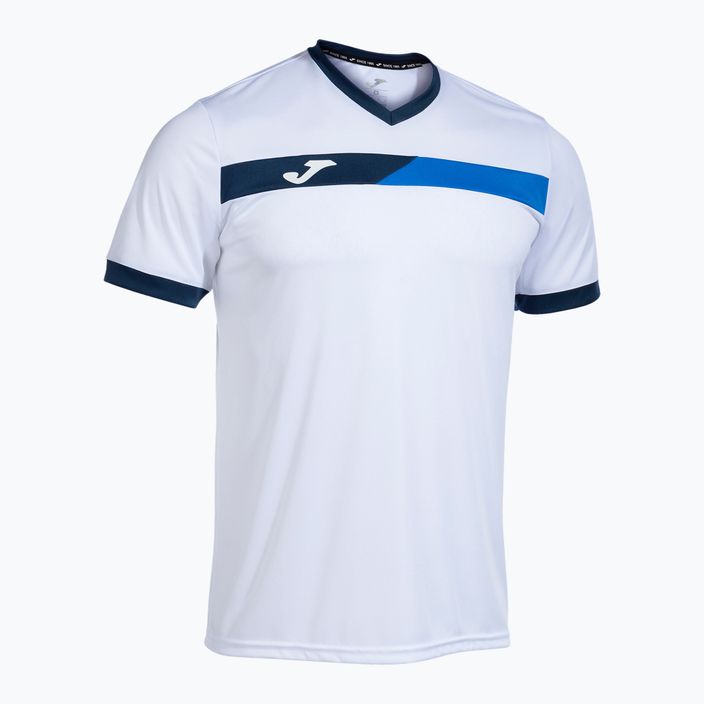 Pánské fotbalové tričko  Joma Court white/royal