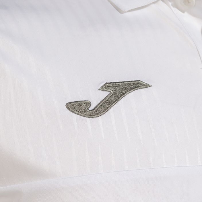 Pánské tenisové polo tričko Joma Montreal white 4