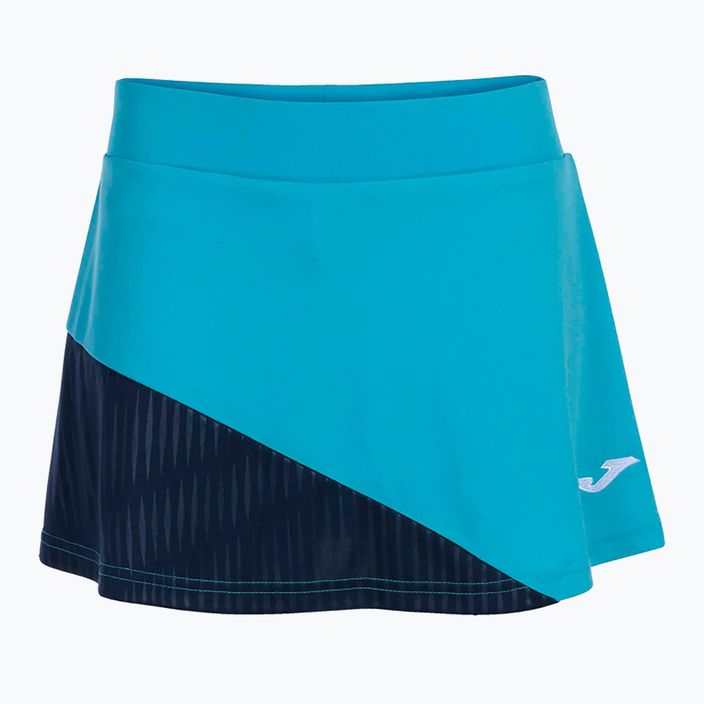 Dámská tenisová sukně Joma Montreal fluor turquoise/navy 7