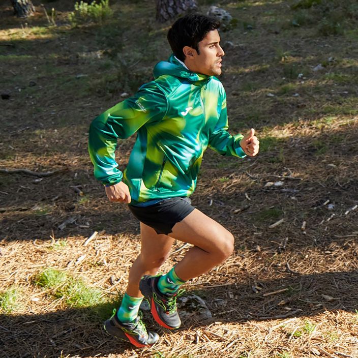 Pánská běžecká bunda   Joma R-Trail Nature Raincoat green 103218 8