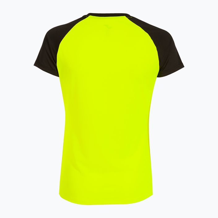 Dámské běžecké tričko  Joma Elite X fluor yellow/black 2