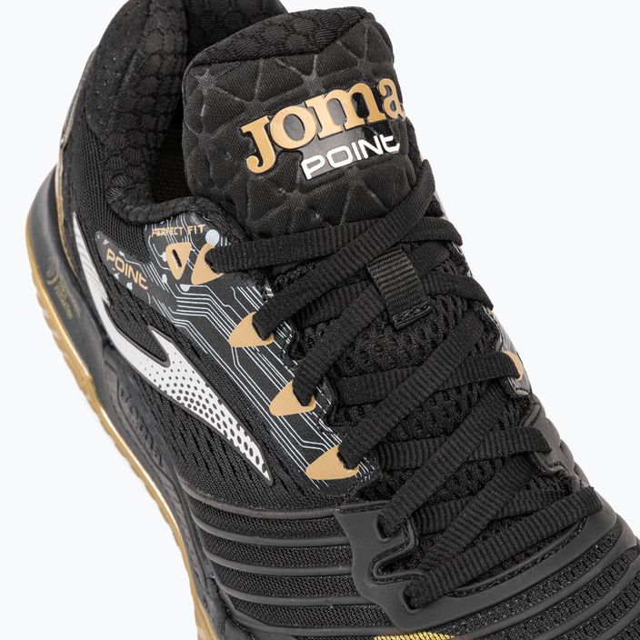 Pánská tenisová obuv Joma T.Point černo-zlatá TPOINS2371P 8