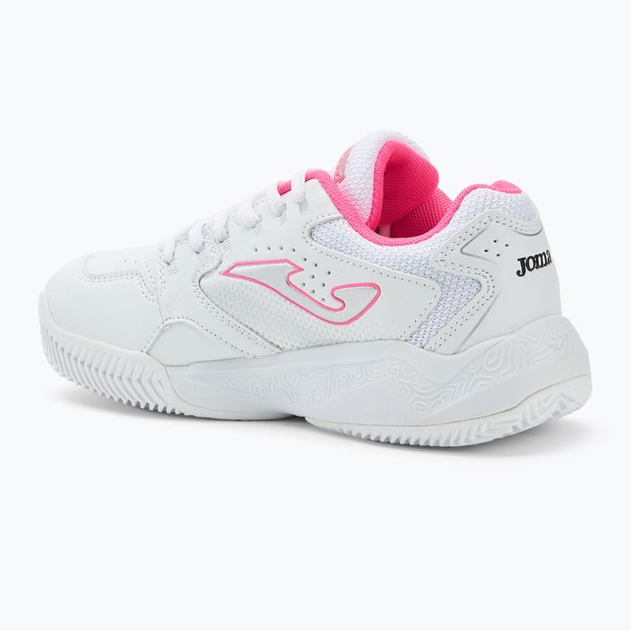 Dětské tenisové boty  Joma Master 1000 JR C white/ fuchsia 3