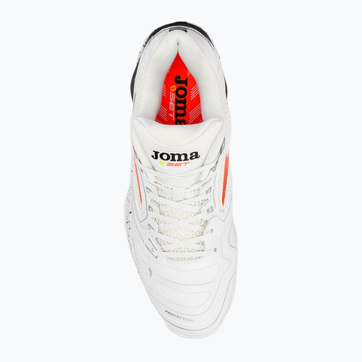 Pánská tenisová obuv Joma Set AC white/orange/black 6