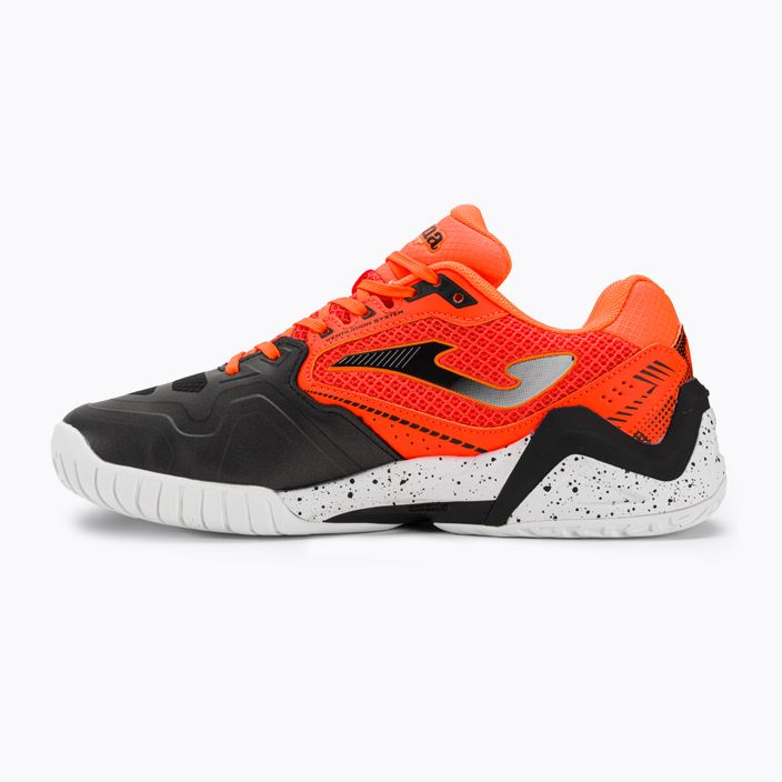 Pánská tenisová obuv Joma Set AC orange/black 10