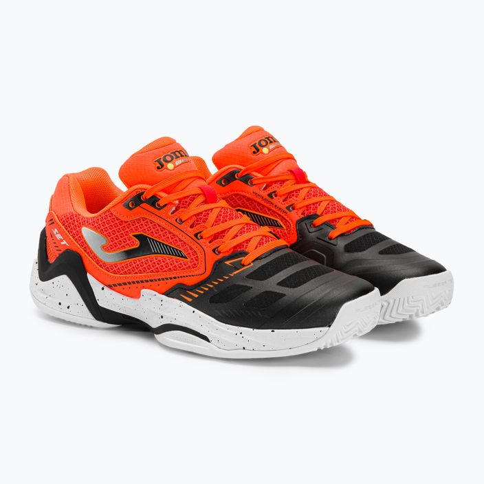 Pánská tenisová obuv Joma Set orange/black 4