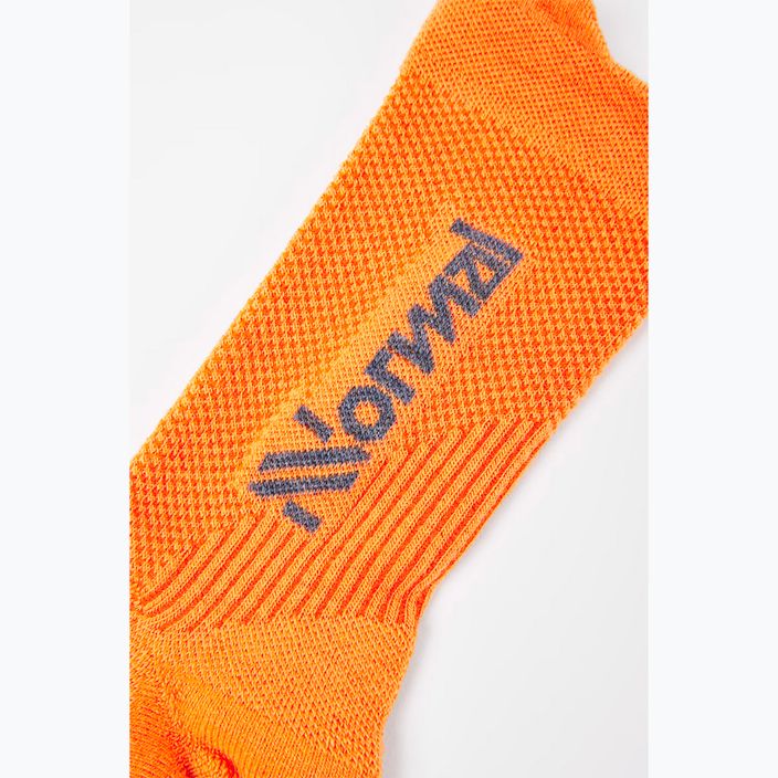 Běžecké ponožky NNormal Merino orange 2