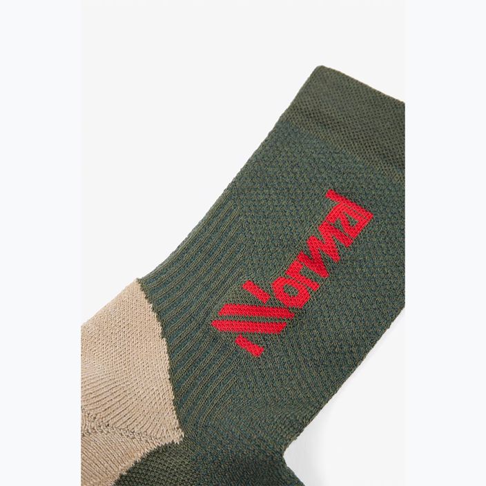 Běžecké ponožky  NNormal Merino green 2