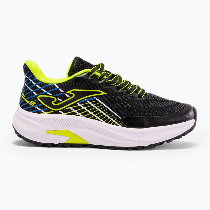 Dětské běžecké boty Joma Super Cross black/lemon fluor