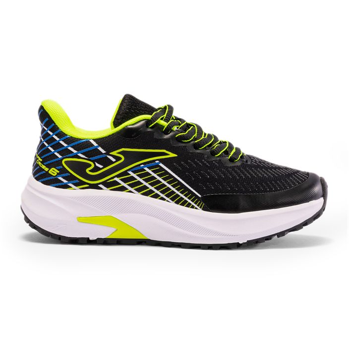 Dětské běžecké boty Joma Super Cross black/lemon fluor 2