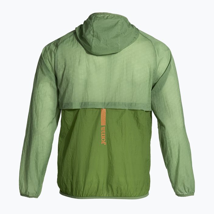 Pánská běžecká bunda   Joma R-Trail Nature Raincoat green 103498 2